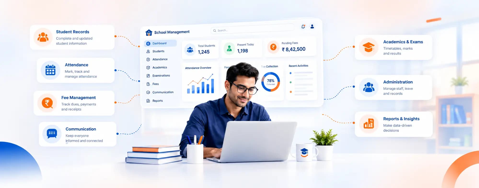 How a School Management System Simplifies Everyday School Operations